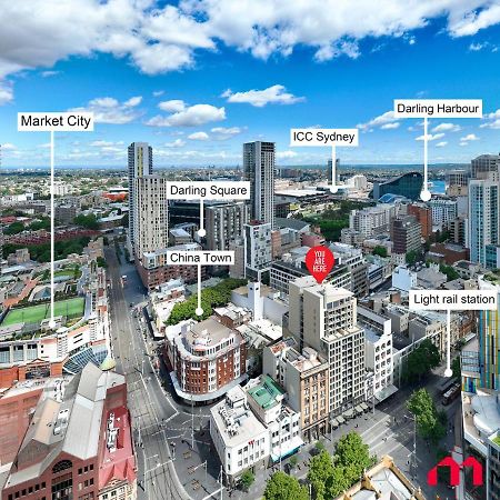 Metawise Sydney Cbd Haymarket Luxe 2Bed Penthouse Aqua Екстериор снимка