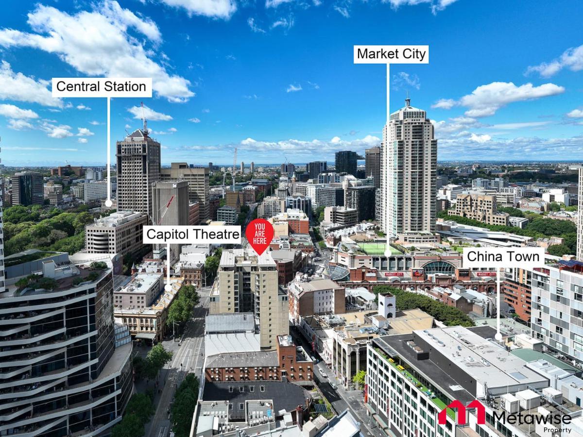 Metawise Sydney Cbd Haymarket Luxe 2Bed Penthouse Aqua Екстериор снимка
